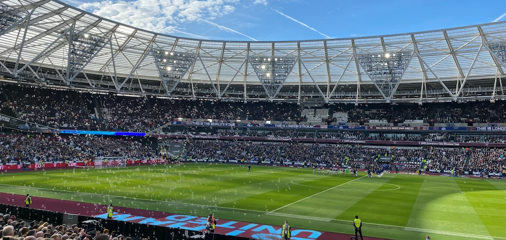 Football stadium in London