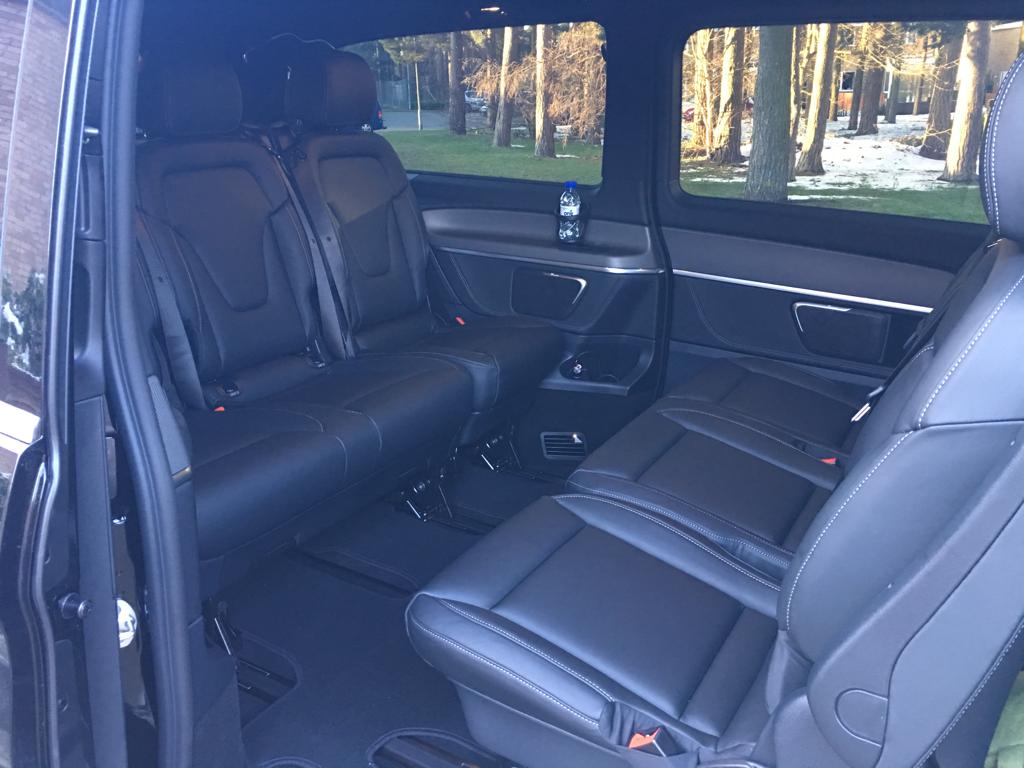Mercedes v class for funeral chauffeur service
