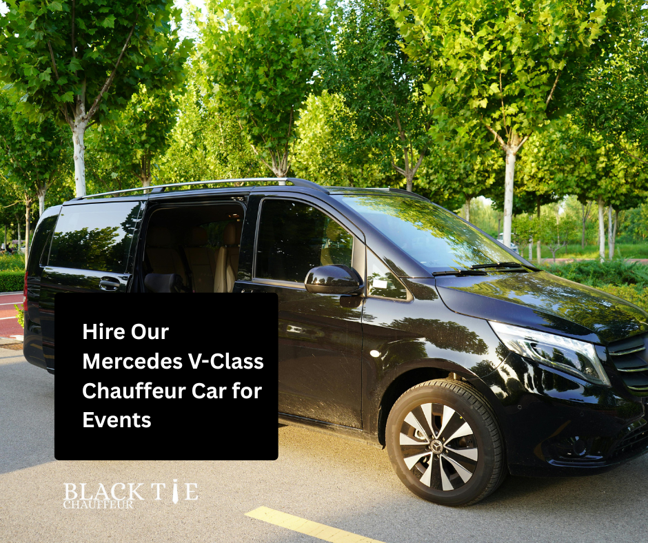 mercedes v class chauffeur car for events