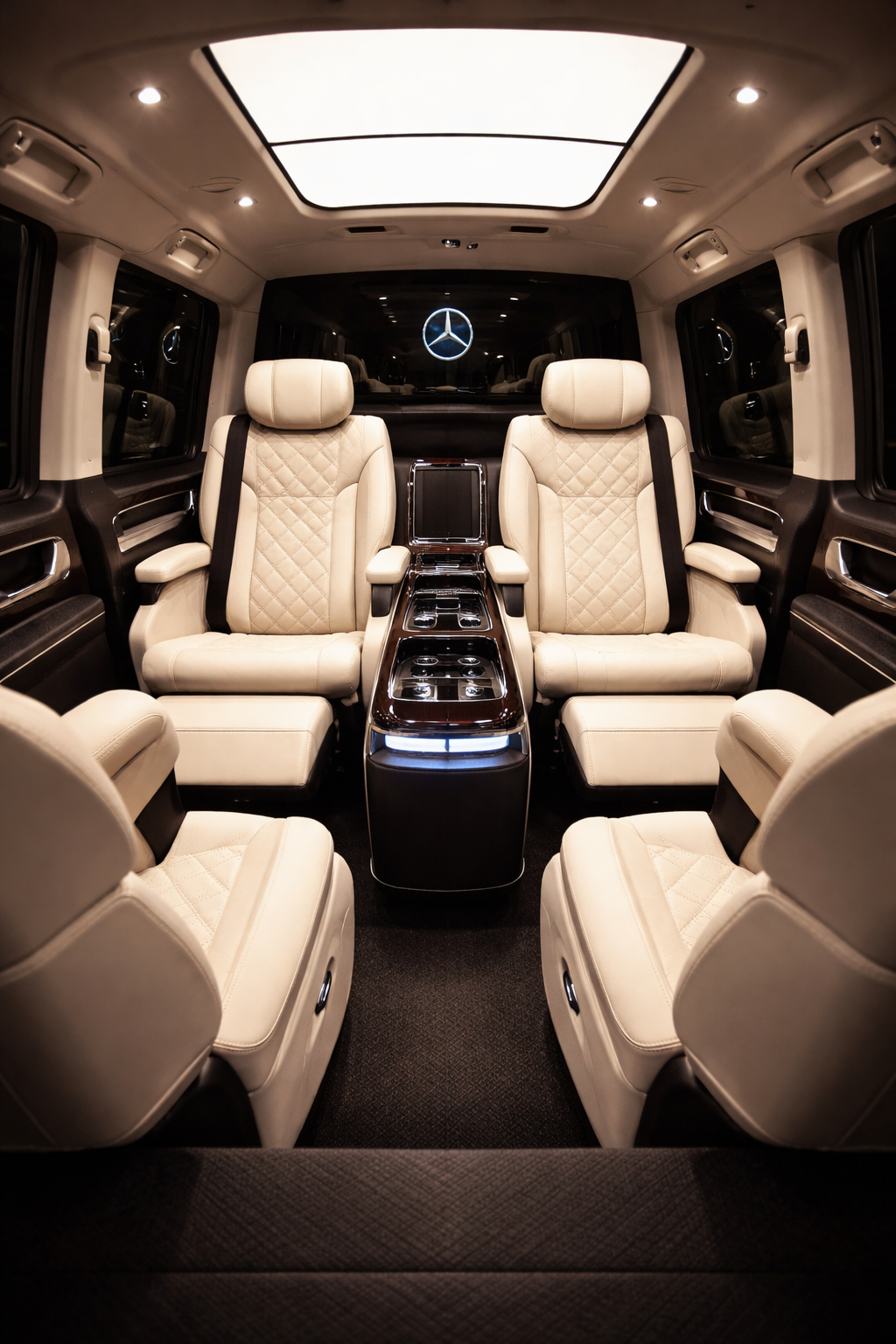 cambridge tour chauffeur driven v class