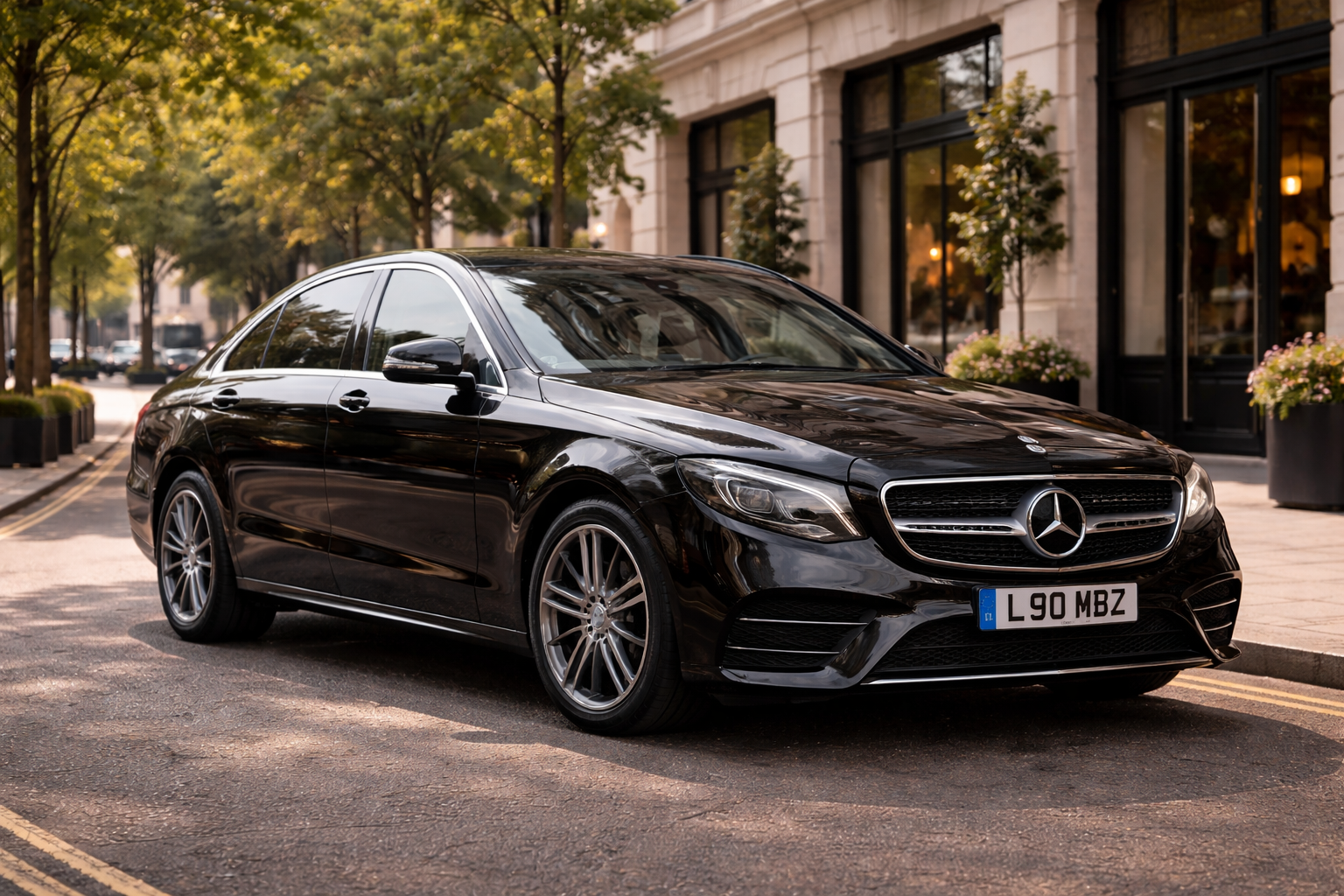 chauffeur service in london black